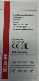 Beckhoff CP2219-1017-0000 Industrial Computer HMI Win 7 Pro X32/X64-5