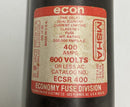 Federal Pacific ECSR-400 Econ Time Delay Class RK5 Fuse 400A 600V-5