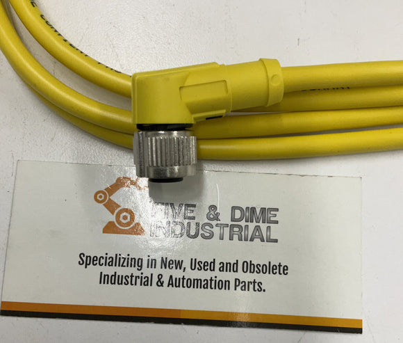 Pepperl  Fuchs V1-W-YE2M-PVC 4-Pin 90 Degree Female Cordset