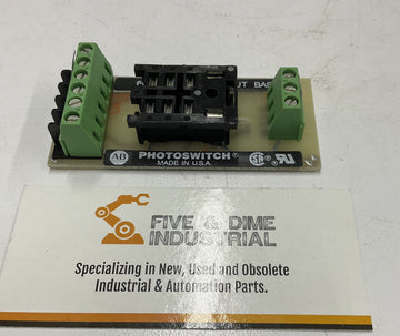 Allen Bradley 60-2124 Ser. B Photo Switch Output Base - 0