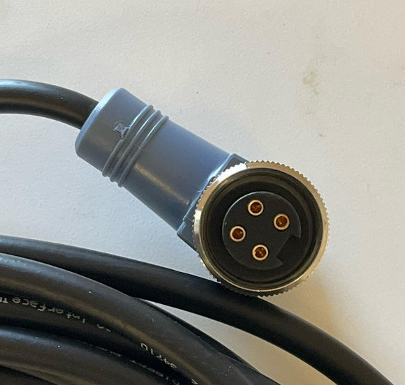 Turck WKV-254BK-6M Single End Cable Minifast 4-Pole, 2-Wire Female 90° 6M