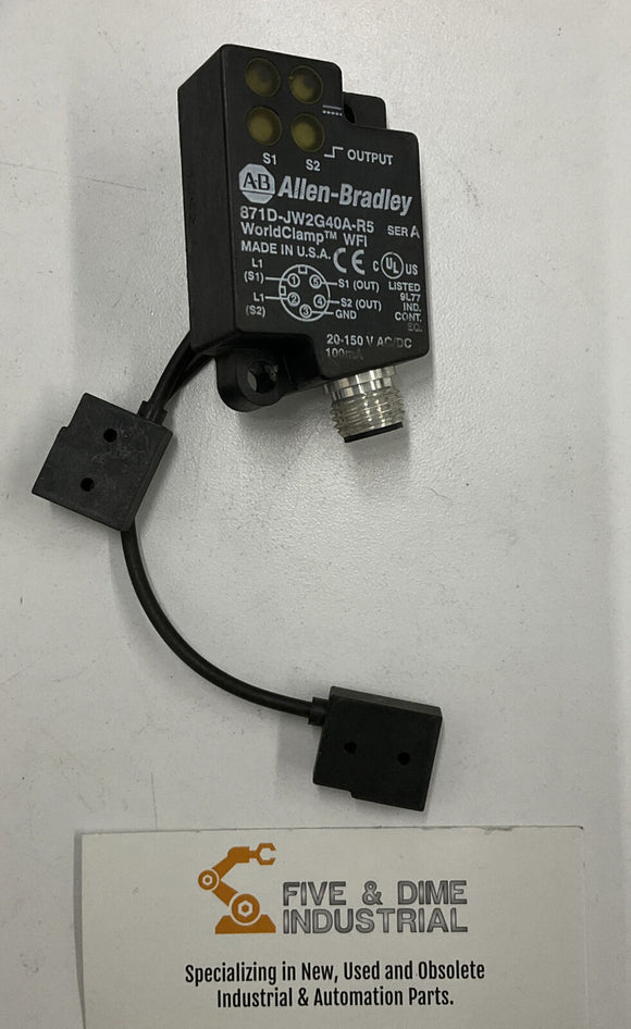 Allen Bradley 871D-JWZ640A-RS World Clamp Proximity Sensor