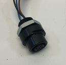 Woodhead 81432-001 4-PIN FEMALE MICRO-CHANGE RECEPTACLE 12" (RE237)-4