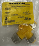 Turck RSM-2RKM-50 5-Pin Minifast T Connector U2109-9-1