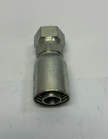 Kurt Hydraulics  FSX-12-12 3/4'' Hose ID Crimp x 3/4'' 45° SAE Female Swivel - 0