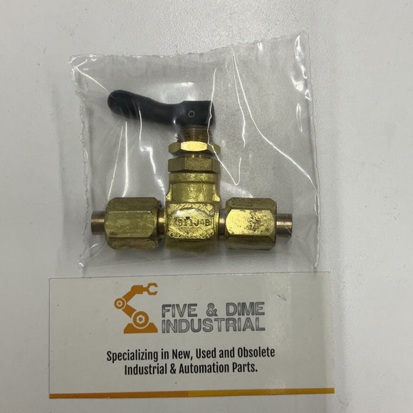 Hoke 1511J4B Brass Valve