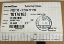 Rexnord 10178103 White Anti-Static TableTop Chain P880TAB-3.25IN PP PIN-6