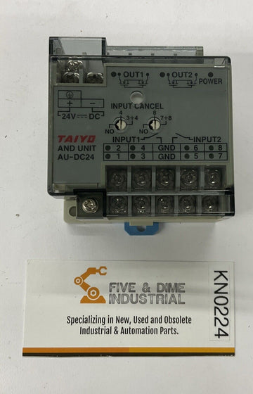 Taiyo and Unit AU-DC24 Relay Module AFK11000T40