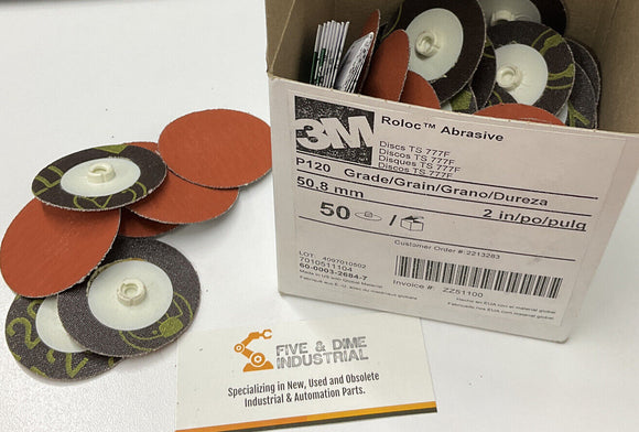 3M / 7010511104 2"P120 Box of (50)  Grit Ceramic Sanding Disc
