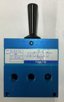 Festo H-5/2-1/4 Manual Lever Pneumatic Valve-2