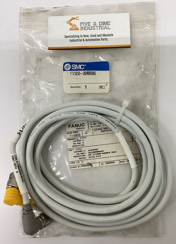 SMC ITV3050-DUR00046 Cable Cordset for Fanuc