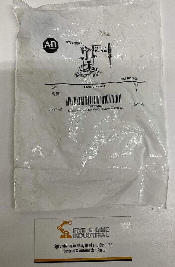 Allen Bradley W29 Overload Heating Element