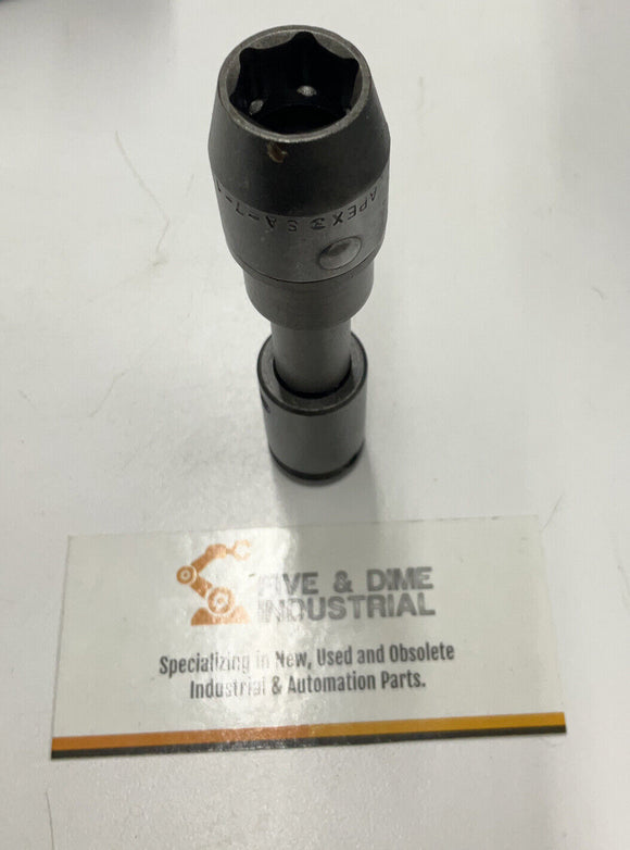 Apex 13mm 3/8 Square Drive Universal Extension Wrench 3" Long