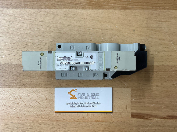 Numatics 062BB53AK000030 Solenoid Valve And Manifold