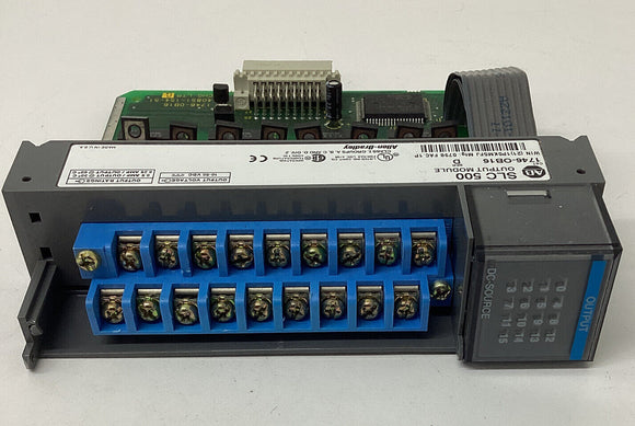 Allen Bradley 1746-OB16 Ser. D Output Module