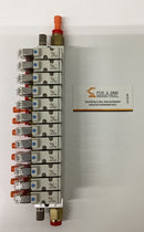 SMC SYJ514-SLOZ 12-Valve Manifold 24 Vdc-1