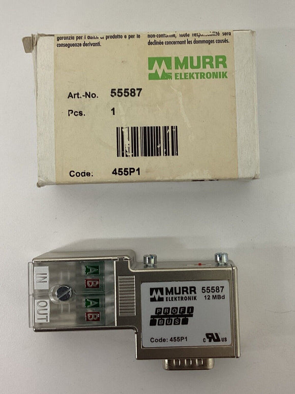 Murr 55587 Profibus Male Plug