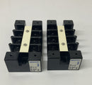 Marathon 1604-DJ Heavy Duty Terminal Block. 4 Pole. Box of 2-2