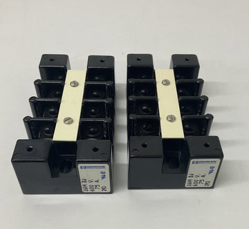 Marathon 1604-DJ Heavy Duty Terminal Block. 4 Pole. Box of 2 - 0