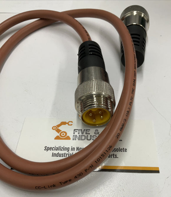 Turck RSM RKM 430-1M Cordset Cable U-01905