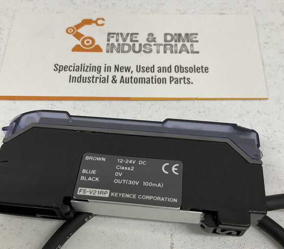 Keyence FS-V21RP Dual Digital Fiber Amplifier Unit 12-24 VDC