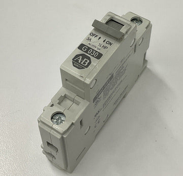 Allen Bradley 1492-CB1G030 Ser. C Circuit Breaker 3A - 0