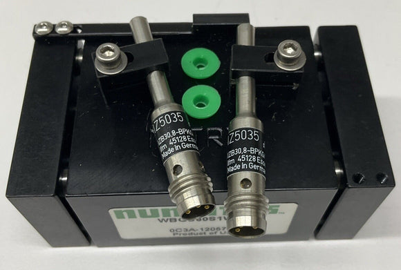 Numatics ASCO wbgs60s1wcm Pneumatic Gripper w/ IZ5035 Sensors