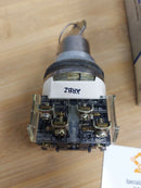 Allen Bradley 800T-J41KE7B Keyed Selector Switch 3 Pos. Ser. T-3
