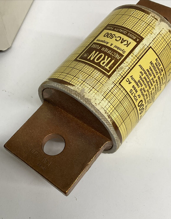 Bussmann Tron Rectifier Fuse KAC-500 600V 500 Amps