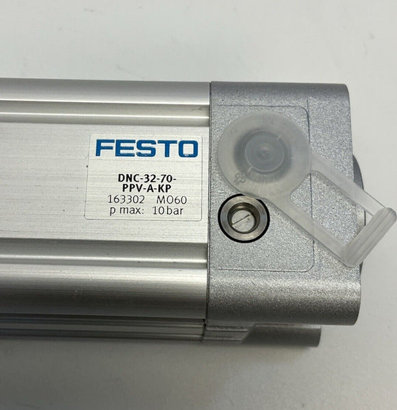 Festo DNC-32-70-PPV-A-KP Pneumatic Clamping ISO Cylinder 32mm Bore, 70mm Stroke