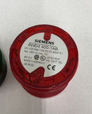 Siemens 8WD4 408-0AA Safety Stack Light Base w/ Red & Green Lenses-5