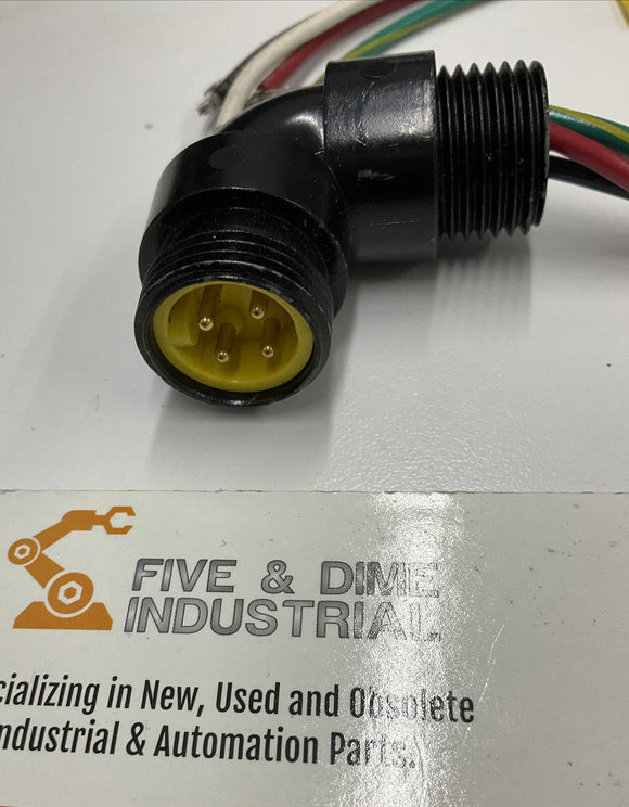 Brad Connectivity Molex  1300130386 Mini Change Cordset 4-Pin Male 90°