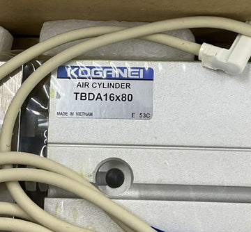 Koganei TBDA16X80 Twin Double Acting Air Cylinder w/ Reed Sensors - 0