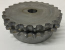 PTI 06B-2-24B Metric Double Sprocket 3/8'' Chain-3