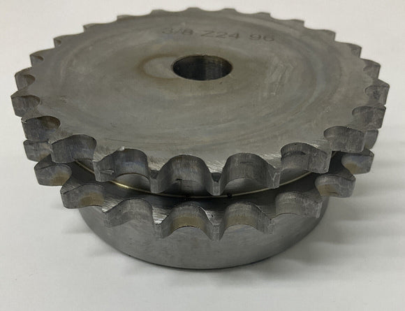 PTI 06B-2-24B Metric Double Sprocket 3/8'' Chain