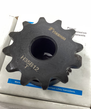 Tsubaki H35B12  Bore to Size Sprocket 1/2" Bore 12 Teeth - 0