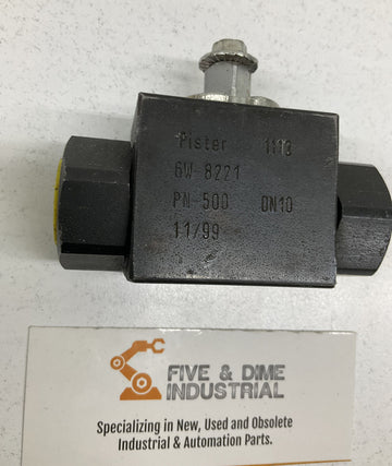 Pister 500 Hydraulic Ball Valve Block  6W-8221 - 0