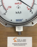 Wika 632.50 6" 10 InH2O/mmH2O VAC 1/4" NPT LM RF 50396048-2