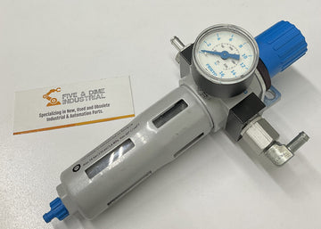 Festo LFR-D-5M Min Pressure Regulator w/ Gauge Max 230 PSI