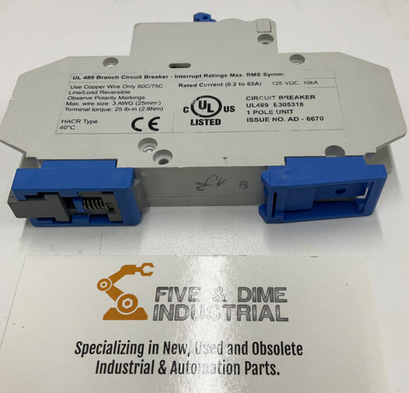 Altech DC Branch Circuit Breaker UL489-C32 32 Amp