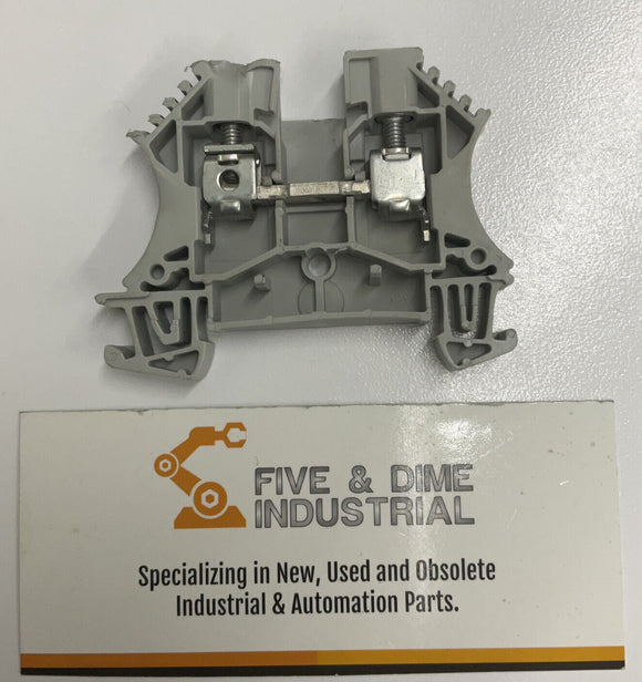 Allen Bradley 1492-J6 Terminal Block Gray. Lot of 3