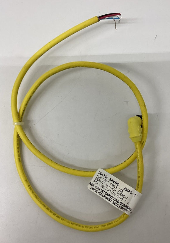 Allen Bradley 1485R-P1F5-C M12 Male Single End DeviceNet Cable 1 Meter