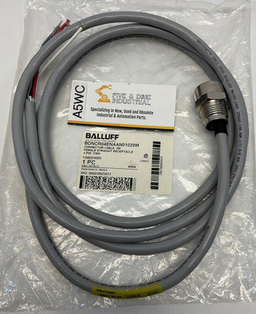 Balluff BDN C-R04-EN-AAN-01-020M 5-Pin Female Cordset