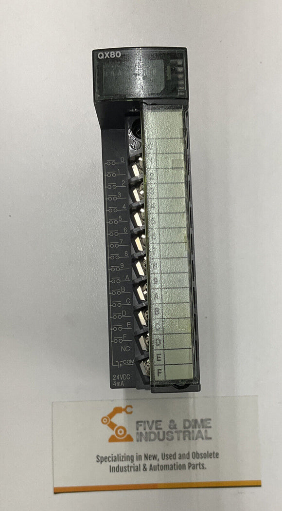 Mitsubishi QX80 Output Module 24 VDC 0.5A