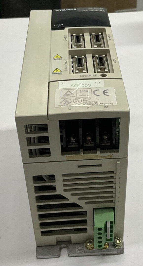 Mitsubishi MR-J2-40A1 400W, 1PH AC Servo Drive