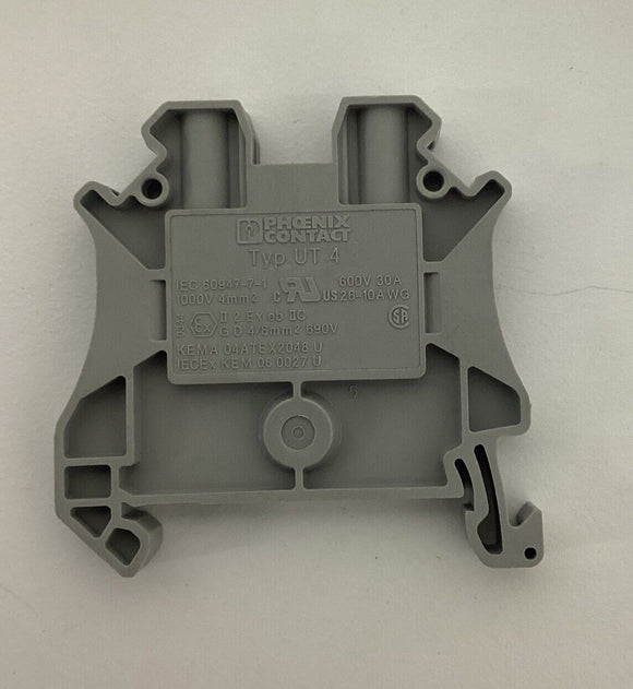 Phoenix Contact UT-4 Feed through Contact Blocks (Lot of 10)