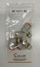SMC KQZL13-36S 90° 1/2" Tube 3/8" Npt Male-5