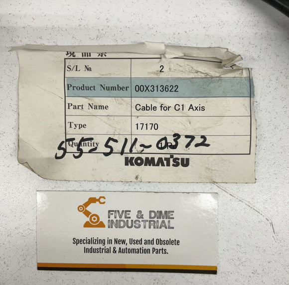 Komatsu 17170 Cable for C1 Axis