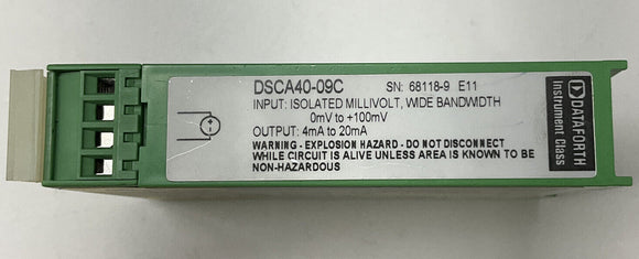 Dataforth  DSCA40-09C Isolated Millivolt Input Conditioning Module