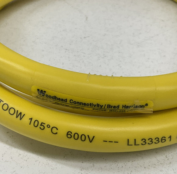 Brad Harrison 208000A01F060 Cordset,8-Pin,Receptacle,Female